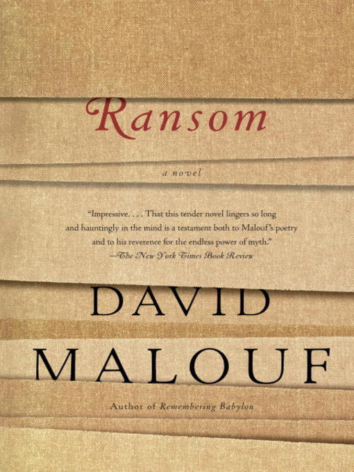 Title details for Ransom by David Malouf - Available